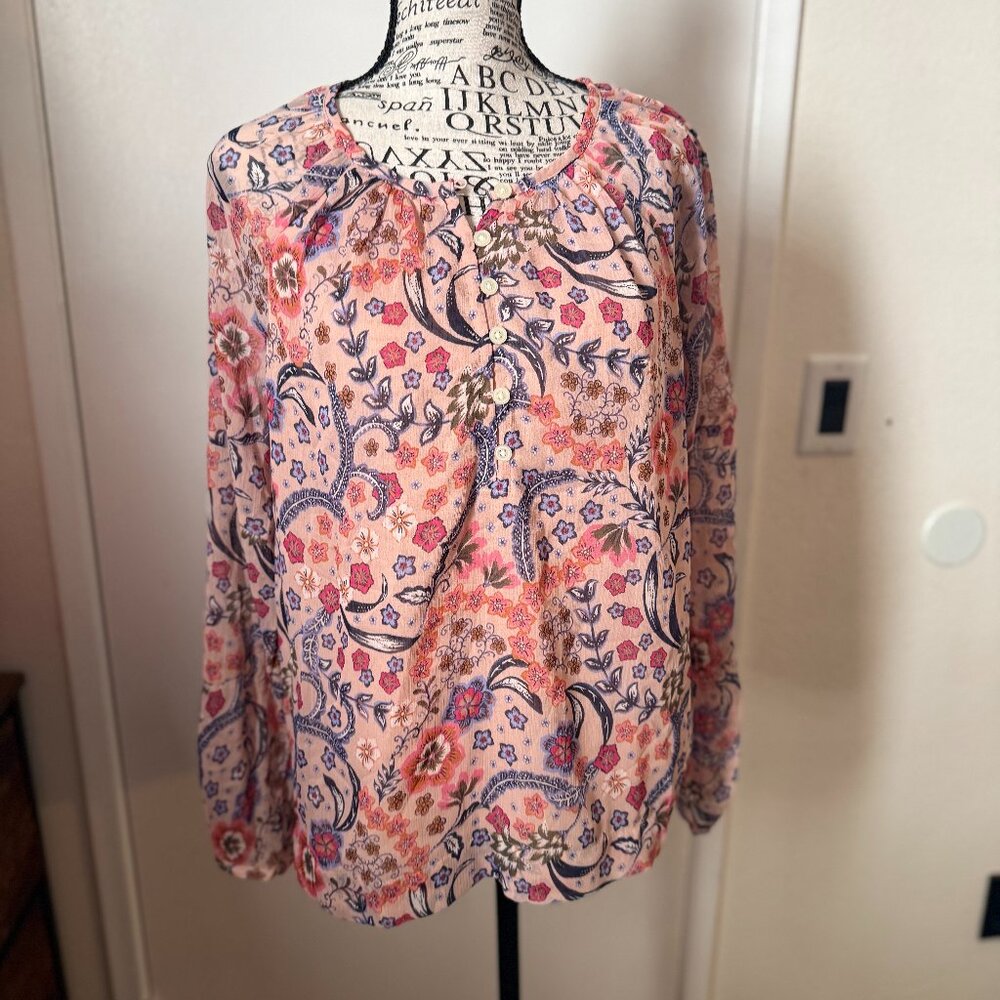 NWT Loft Floral Blouse